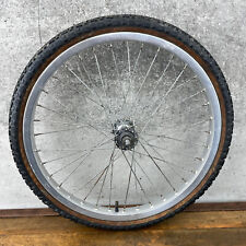 Old School BMX Front Wheel GT Wing Tire 89 Stamp Sumo Joytech Hub 20" 36 OG 80s, used for sale  Shipping to South Africa