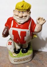 1974 NEBRASKA "HERBIE HUSKER" McCORMICK WHISKEY DECANTER...NICE!, used for sale  Shipping to South Africa