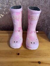 Girls joules wellies for sale  YEOVIL