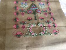 Vintage hand embroidered for sale  BARNOLDSWICK