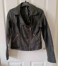 Faux leather jacket for sale  WALLASEY