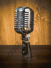 Usado, Microfone profissional dinâmico vintage clássico estilo retrô antigo grade de metal. comprar usado  Enviando para Brazil
