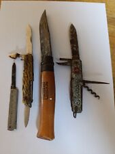 Ancien lot couteaux d'occasion  Roquebrune-sur-Argens