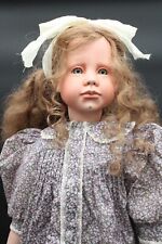 26" OOAK Porcelain Signed By Artist Gail Novello Alskar Doll Red Hair Hazel Eyes for sale  Shipping to South Africa