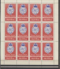 Poster stamp sheet for sale  BORDON