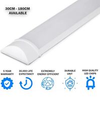 1 Foot LED Batten Light 6500K Daylight Fluorescent Strip Light Slim Fitting 10W for sale  Shipping to South Africa