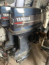 40HP YAMAHA Power Trim Long Shaft OUTBOARD & Remote Box for SPARES / REPAIR, used for sale  ELY