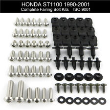 Kit de parafusos de carenagem de aço inoxidável parafusos de carroceria adequados para 1990-2002 Honda ST1100 2000, usado comprar usado  Enviando para Brazil