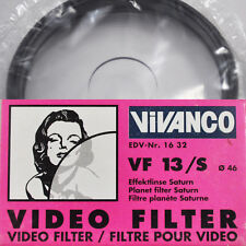Vivanco Filtros de Vídeo VF 13/S Trickfilter Ringfilter Effektlinse Saturn / segunda mano  Embacar hacia Argentina