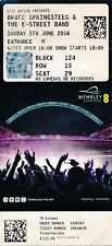 Concert ticket bruce for sale  LONDON