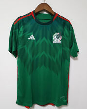 Camiseta deportiva de fútbol de México 2022 QATAR verde para adultos segunda mano  Embacar hacia Argentina