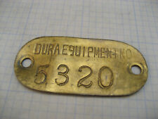 Vintage dura equipment for sale  Dearborn Heights