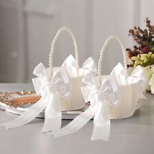 wedding flower girl baskets for sale  Shipping to Ireland