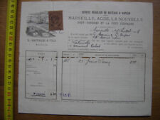 1888 facture castaldi d'occasion  Talant