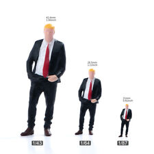 1/43 1/64 1/87 Figura Miniatura Escena Donald Trump Para Coche Vehículos Modelo Muñeca segunda mano  Embacar hacia Argentina