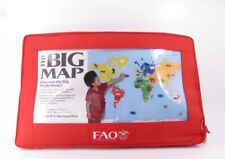 fao schwarz big world map for sale  Leominster
