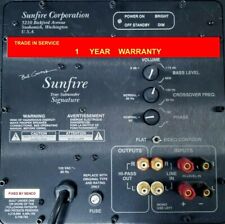 Sunfire True Subwoofer Signature Amp Module, *** REPAIR SERVICE **** for sale  Shipping to South Africa