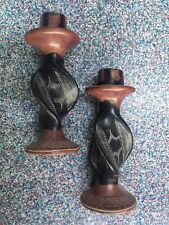 soapstone candle holders 2 for sale  Decatur