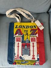 Brand New Edward Bawden London A-Z design Cotton Tote Bag from V & A Exhibition for sale  Shipping to South Africa