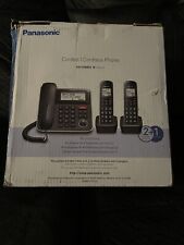 Teléfono expandible con cable e inalámbrico Panasonic KX-TGB852B con contestador automático segunda mano  Embacar hacia Argentina