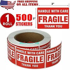 Fragile stickers roll for sale  Shipping to Ireland
