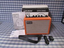 Amplificador de guitarra Coolmusic 15 watts portátil Bluetooth (caixa aberta) FRETE GRÁTIS. comprar usado  Enviando para Brazil