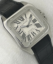 cartier santos 100 diamond for sale  LONDON