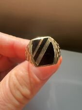 Gold signet ring for sale  UK