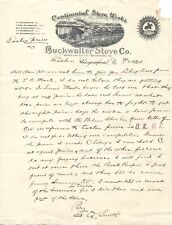 Fogões Buckwalter Easton PA 1908 Letter Smith Continental Stove Works Narcisist comprar usado  Enviando para Brazil