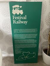 Festival railway sign for sale  WARRINGTON