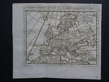 1752 Chevigni / Limiers atlas DELISLE map  EUROPE - De Lisle na sprzedaż  Wysyłka do Poland