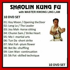 CONJUNTO DE DVD SHAOLIN KUNG FU 10 com KWONG WING LAM 10 Conjuntos de Mão gung fu jeet kune  comprar usado  Enviando para Brazil