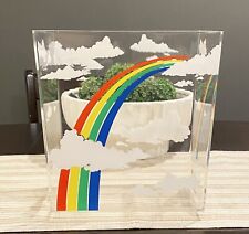 Vintage rainbow clouds for sale  Shipping to Ireland