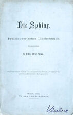 1873 rosenkreuzer freimaurer gebraucht kaufen  München