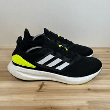 Usado, NOVO tênis de corrida Adidas PureBoost 22 masculino tamanho 12 preto branco verde comprar usado  Enviando para Brazil