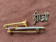 Music jewelry trombone for sale  CARDIFF