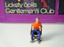 Used, 1/64 S Scale Diorama Figure Male Directors Chair Race Medal New In Box for sale  Shipping to South Africa