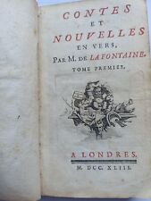 1743 ancien livre d'occasion  Saint-Agrève