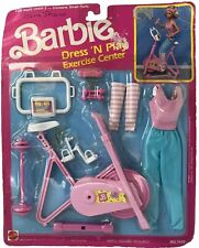 'Vestido Barbie 'N Play CENTRO DE EJERCICIOS #7432 - Vintage Mattel - Embalaje sin abrir segunda mano  Embacar hacia Argentina