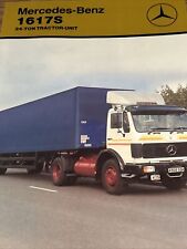 Mercedes benz 1617s for sale  UK