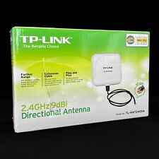 Antena direccional interior/exterior TP-Link TL-ANT2409A 2,4 GHz 9 dBi con hardware, usado segunda mano  Embacar hacia Argentina