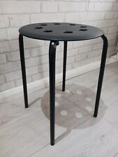 Black ikea stool for sale  CROYDON