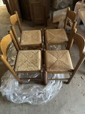 4 sedie legno impagliate usato  Novara