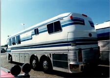 1988 Vtg "Silver Eagle" RV Renovated Bus Parked on Lot FOUND Color Photo 00266 for sale  Stockton