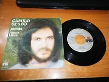 CAMILO SESTO Jamas / Amor libre SINGLE VINILO DEL AÑO 1975 ARIOLA 2 TEMAS segunda mano  Méntrida
