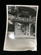 #11011 Japonés Vintage Foto 1940s / Santuario Madera Puerta Madera Cartel, usado segunda mano  Embacar hacia Argentina