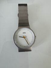 Braun slim watch. for sale  LONDON