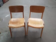Vintage wooden chairs for sale  BLACKBURN