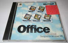 MICROSOFT OFFICE PROFESSIONAL FOR WINDOWS 95 V7 CD ROM for sale  Shipping to South Africa