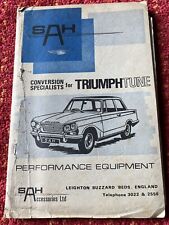 Triumph herald performance for sale  CRAWLEY